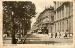 Valence * Boulevard Bancel Et Banque De France * Bank Banco * Pharmacie - Valence