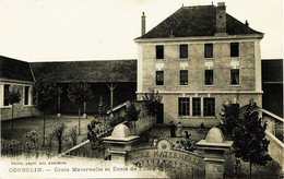 6212 - CORBELIN  :  Ecole Maternelle Et Ecole De Filles      -  Circulée 1912 - Corbelin