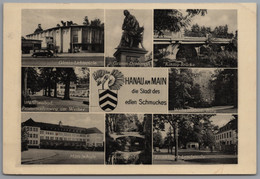 Hanau - S/w Mehrbildkarte 3 - Hanau