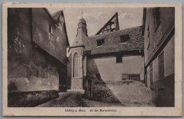 Hanau - S/w An Der Marienkirche 1   Feldpost 1914 - Hanau