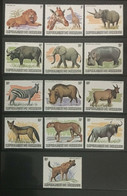 Burundi - 879/891 - 589/601 - Animaux D'Afrique - WWF - 1982 - MNH - Ongebruikt