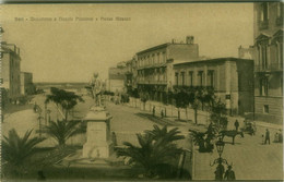 BARI - MONUMENTO A NICCOLO PICCININI E PIAZZA MASSARI - EDIZIONE LOBUONO - 1920s (BG5927) - Bari