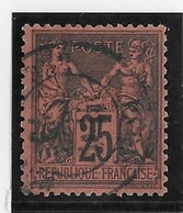 France N°91- Oblitéré - TB - 1876-1898 Sage (Type II)