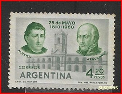 ARGENTINA   1960 The 150th Anniversary Of The May Revolution NG, GJ 1172 Ø - Gebraucht