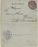 AUTRICHE - LOT DE 4 ENTIERS POSTAUX -ANNEE 1897-98-99-1800 -TB OBLITERATION GRAZ- - Autres & Non Classés