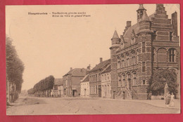 Hoogstraten - Standhuis Groote Markt - 1923 ( Verso Zien ) - Hoogstraten