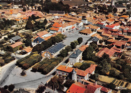 CHEF-BOUTONNE - Vue Aérienne - Le Centre De La Ville - Tirage D'éditeur - Chef Boutonne