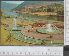 Eberbach/N. Wasserspiele Gelaufen 1970 ( AK 1590) - Eberbach