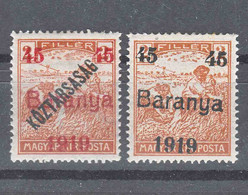 Hungary Baranya 1919 Mi#11,39 Mint Hinged - Baranya