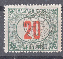 Romania Overprint On Hungary Stamps Occupation Transylvania 1919 Porto Mi#9 I Mint Hinged - Transylvanie