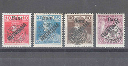 Romania Overprint On Hungary Stamps Occupation Transylvania 1919 Mi#61-64 Mint Hinged - Siebenbürgen (Transsylvanien)