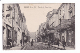 FUMEL - Rue De La République - Fumel