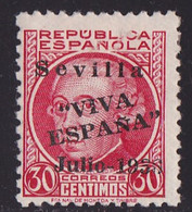 LOTE 2112A  //  (C061) ESPAÑA PATRIOTICOS - NACIONALISTAS  --  EDIFIL Nº: 25*MH - Nationalistische Uitgaves