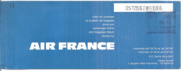 AIR FRANCE -BILLET DE PASSAGE-1971 .ORLY  BEDEL VOYAGES PARIS - Europa