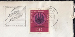 Germany Berlin 1972 / Grüne Woche Berlin 1973 / International Green Week Berlin / Food / Corn, Wheat / Machine Stamp - Food