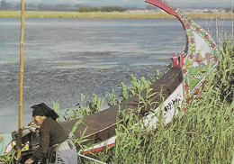 Portugal - Aveiro -  Ria E Barco Típico Moliceiro Decorado Com Pinturas. - Aveiro