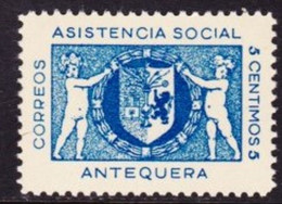 LOTE 2112A  //  (C060) ESPAÑA PATRIOTICOS -  EMISIONES REPUBLICANAS  ANTEQUERA  - EDIFIL Nº:4**MNH - Emissioni Repubblicane