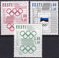 ESTLAND 1992 Mi-Nr. 180/82 ** MNH - Estonia