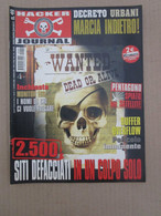 # HACKER JOURNAL N 49 MOLTI ALTRI NUMERI DISPONIBILI - Fashion