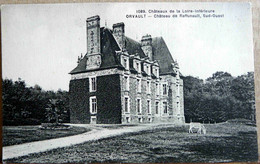 ORVAULT CHATEAU DE RAFFUNAULT SUD OUEST N° 1089 SERIE CHATEAUX DE LA LOIRE INFERIEURE CARTE DE 1943 - Orvault