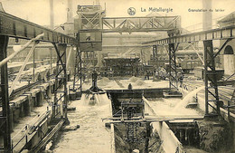 031 321 - CPA - Belgique -  La Métallurgie - Granulation Du Laitier - Industrie