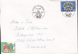 Finland Sonderstempel Joula Jul Weihnachten HELSINKI 1988 Cover Brief Tuberculosis Tuberkulose Christmas Vignette - Covers & Documents