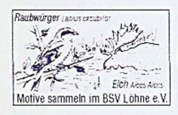 EMA METER STAMP FREISTEMPEL EUROPEAN BIRD OISEAUX LOHNE GERMANY 2008 - Moineaux