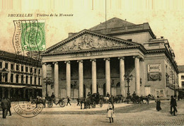 Belgique  /  Bruxelles  //  Theatre De La Monnaie - Avenues, Boulevards