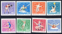 HUNGARY 1970 Olympic Commitee Set MNH / **.  Michel 2616-23 - Nuevos