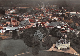 MONCOUTANT - Vue Panoramique Aérienne - Le Champ De Foire Et Le Centre De La Ville - Moncoutant