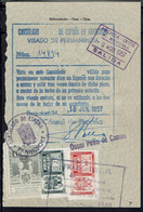 Espagne - 1957 - Affranchissement Fiscal - Visado De Permanencia - Consulado De Espana. Francfort - B/TB - - Post-fiscaal