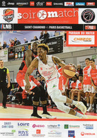 Programme Du Match De La 15 ème Journée St Chamond/Paris Basketball Du 17 Janvier 2020 - Uniformes, Recordatorios & Misc