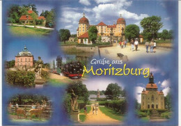 Schloss Moritzburg/ Chateau Baroque De Moritzburg En Saxonie, Belle Carte Postale écrite Au Verso - Moritzburg