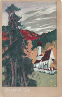 Eglise Litho Par Ad. Holzer - Holzer, Adi