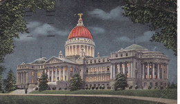 ETATS UNIS. MISSISSIPI. JACKSON. STATE CAPITOL. ANNEE 1956 + TEXTE - Jackson