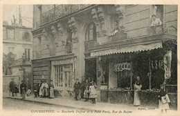 Courbevoie * Devanture Boucherie DUFOUR Et Le Petit Paris * Rue De Bezons * Boucher Commerce Magasin - Courbevoie