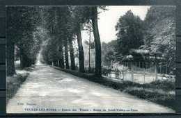 # - VEULES LES ROSES - Entré Des Tennis - Route De Saint Valéry En Caux (carte Vierge) - Veules Les Roses