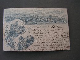Latsch , Alte  Karte 1897 - Leutasch
