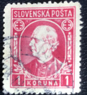 Slovenska - P3/8 - (°)used - 1939 - Michel Nr. 40 - Andrej Hlinka - Used Stamps