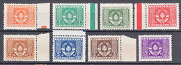 Yugoslavia Republic 1946 Dienstmarken Mi#1-8 Mint Never Hinged - Neufs