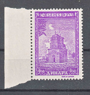 Germany Occupation Of Serbia - Serbien 1942 Mi#71x - Brownish Gum, Mint Never Hinged - Besetzungen 1938-45