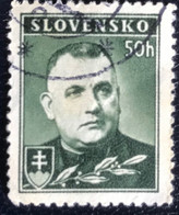 Slovensko - P3/8 - (°)used - 1939 - Michel Nr. 67Ya - President Jozef Tiso - Usati
