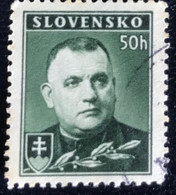 Slovensko - P3/8 - (°)used - 1939 - Michel Nr. 67Ya - President Jozef Tiso - Oblitérés