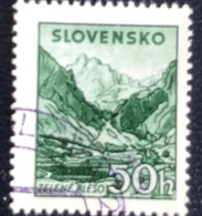Slovensko - P3/8 - (°)used - 1943 - Michel Nr. 146 - Zelené Pleso - Oblitérés