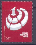 2018. Azerbaijan, National Essembly Of Azerbaijan Milli Majlis, 1v,  Mint/** - Azerbaijan