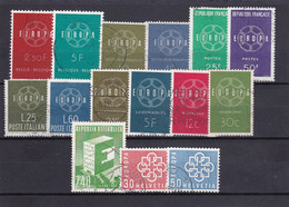 Europa Cept, Kpl. Jahrgang 1959, Gest. (T 18821) - Full Years