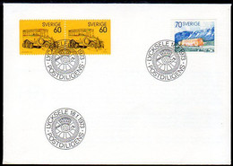 SWEDEN 1973 Postbuses FDC.  Michel 790-91 - FDC