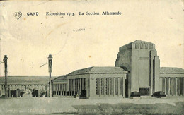 031 375 - CPA - Belgique - Gent - Gand - Exposition 1913 - La Section Allemande - Gent