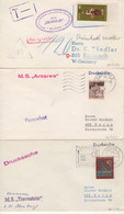 Allemagne - Paquebot - Lot De 3 Lettres - Sammlungen