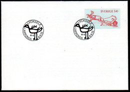 SWEDEN 1972 Reindeer Sleigh FDC.  Michel 760 - FDC